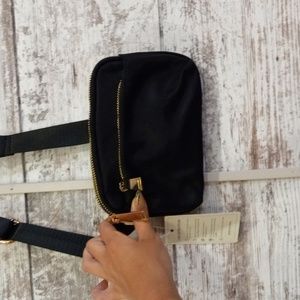 Gold and black belt bag BNWT